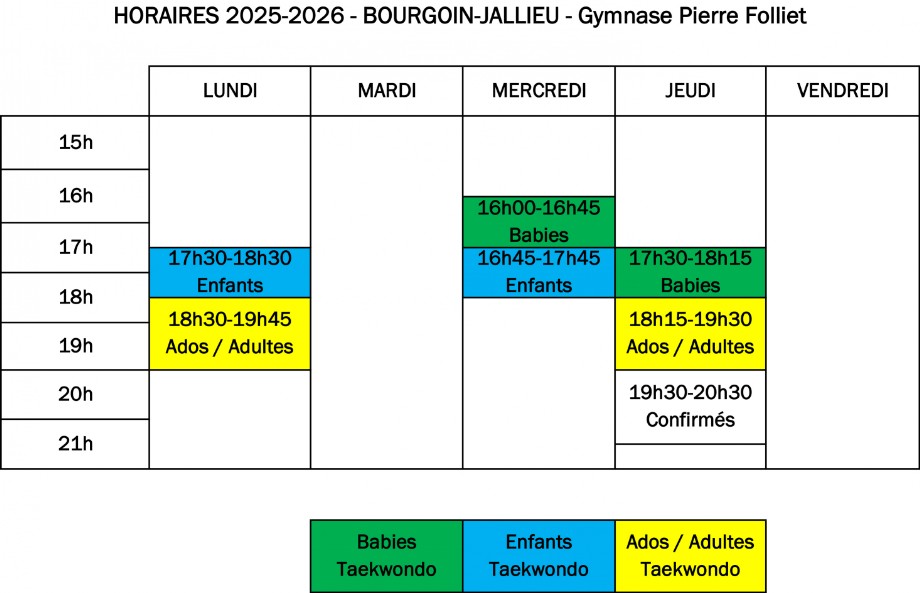 Horaire