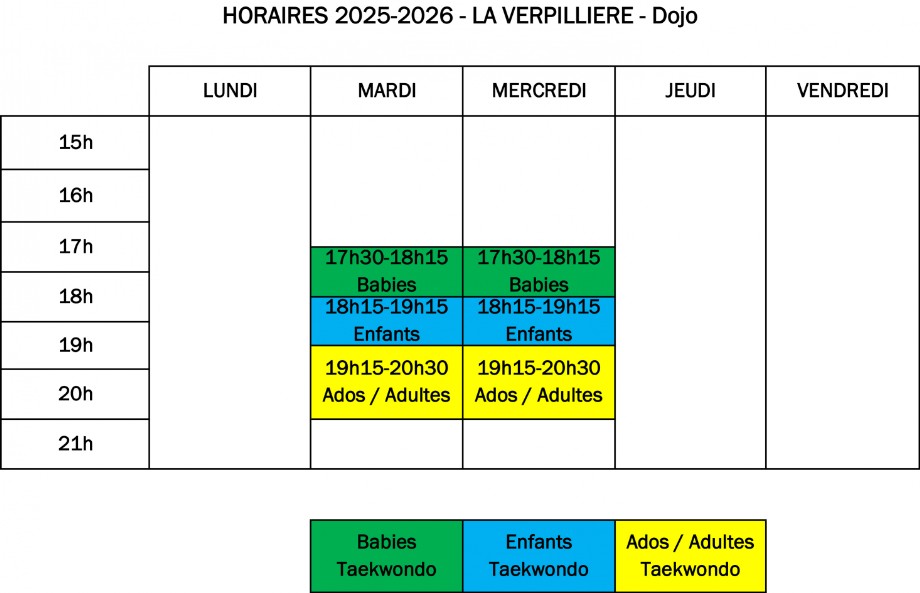 Horaire